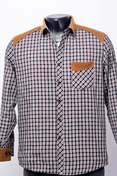 oversize plaid flannel button-up shirt - 3-FTY