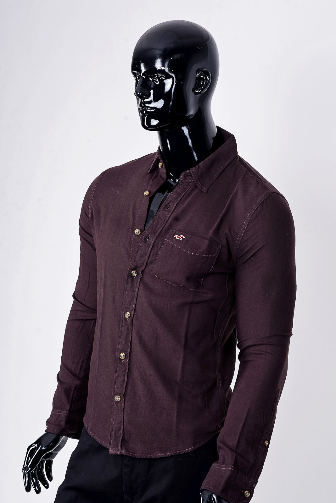 Hollister shirt in coffee – 3-FTY
